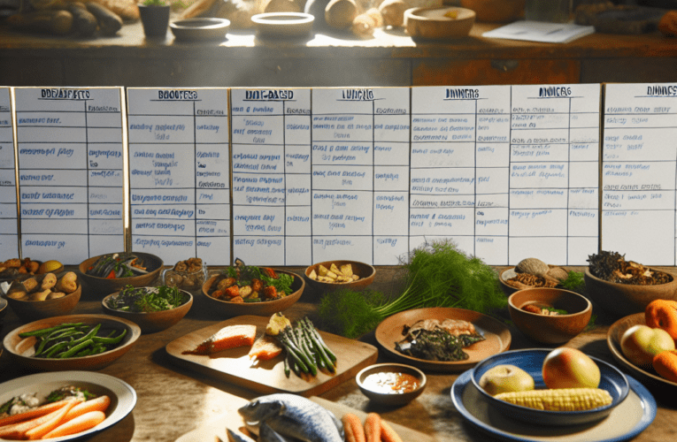 Jadłospis na tydzień – jak zaplanować zdrowe menu zgodnie z zaleceniami dietetyków?