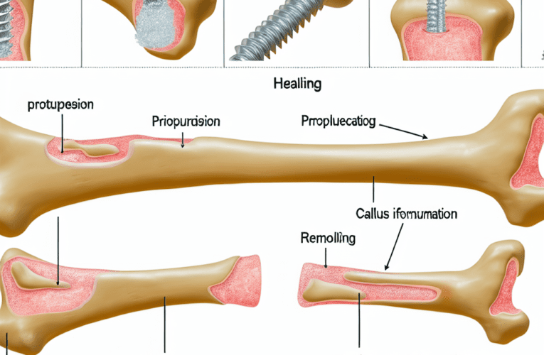 Jak długo goją się kości po wyjęciu śrub – czas rekonwalescencji i sposoby wspomagania gojenia