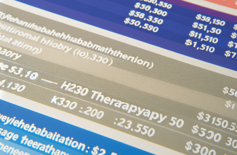 Rehabilitacja – cennik zabiegów: Jak nie przepłacić za fizjoterapię?