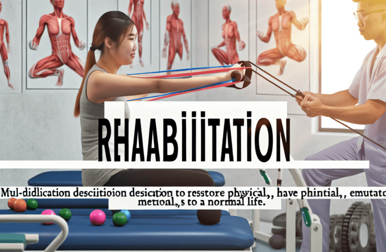 Rehabilitacja – definicja rodzaje i znaczenie w procesie leczenia