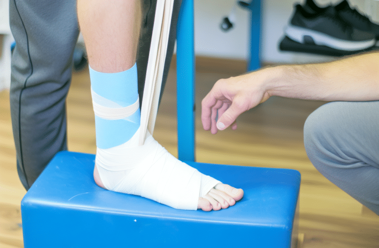 Złamanie kostki bocznej – rehabilitacja krok po kroku w powrocie do pełnej sprawności