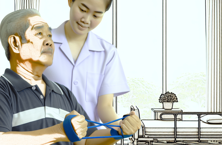 Rehabilitacja przyłóżkowa: ćwiczenia wspomagające powrót do zdrowia dla pacjentów szpitalnych