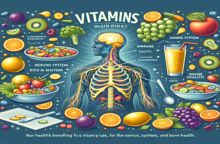 Jakie są korzyści zdrowotne z diety bogatej w witaminy dla układu nerwowego odporności i zdrowia kości
