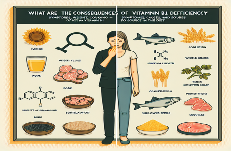 Jakie są skutki niedoboru witaminy B1 – objawy przyczyny i źródła w diecie